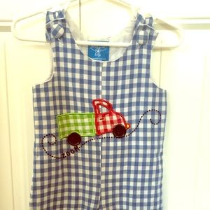 Boys Mud Pie romper
